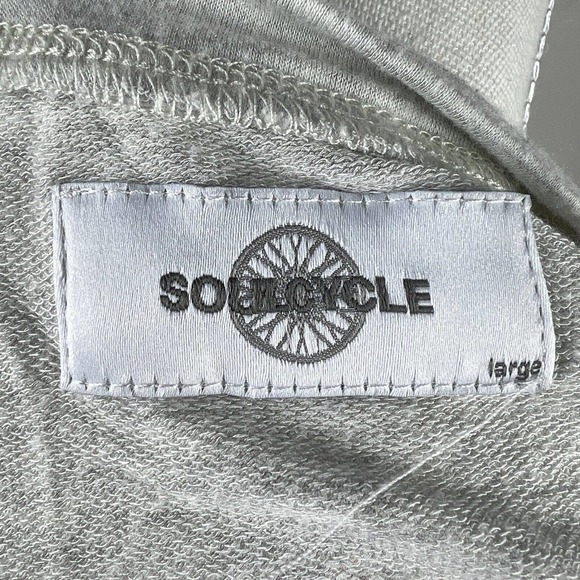 SoulCycle Gray Long Sleeve Crewneck Shirt L Edgartown Martha's Vineyard - Picture 7 of 11